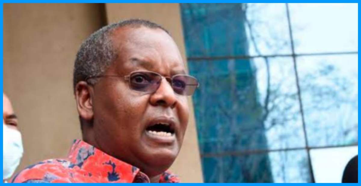 Amos Kumunya quits politics